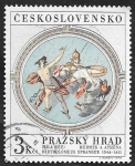 Stamps Czechoslovakia -  1787 - Tesoro del Castillo de Praga