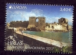 Stamps Greece -  Euromed postal