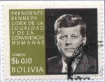 Sellos del Mundo : America : Bolivia : En Homenaje al presidente John F. Kennedy en el V aniversario de su muerte