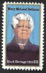 Stamps United States -  1563 - Mary MacLeod Bethune