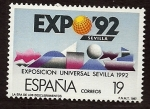 Sellos de Europa - Espaa -  Exposicion universal Sevilla 92