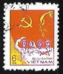Stamps Vietnam -  Trabajador, campesino,soldado e intelectual