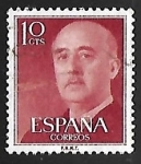 Stamps Spain -  Franco, General