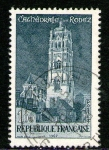 Sellos de Europa - Francia -  1504 catedral de Rodez