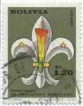 Stamps Bolivia -  Homenaje al Boy Scout Boliviano