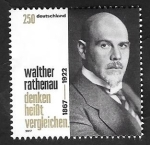 Sellos de America - Alemania -  3117 - Walther Rathenau, político, escritor.