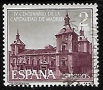 Stamps Spain -  IV centenario de la capitalidad de Madrid - Casa de la Villa