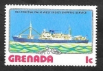 Stamps Grenada -  710 - Barco M.V. Federal Palm