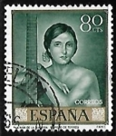 Stamps Spain -  Romero de Torres - 