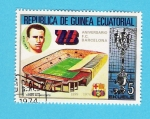 Sellos de Africa - Guinea Ecuatorial -  F.C.  BARCELONA