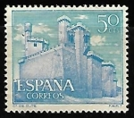 Sellos de Europa - Espaa -  Castillos de España - Olite (Navarra)