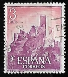 Stamps Spain -  Castillos de España - Almansa (Albacete)