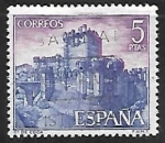 Sellos de Europa - Espa�a -  Castillos de España - Coca (Segovia)