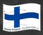 Sellos del Mundo : Europe : Finland : 2043 - Bandera nacional