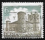 Stamps Spain -  Castillos de - Torrelobatón (Valladolid)