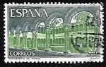 Sellos de Europa - Espaa -  Monasterio de Santa Maria de Ripoli - Claustro