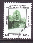 Sellos de Asia - Camboya -  Ruinas arqueológicas