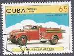 Sellos del Mundo : America : Cuba : Carros de Bomberos - Chevrolet 6400 U.S.