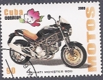 Sellos de America - Cuba -  Motos - Ducati Monster 900