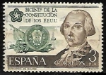 Stamps Spain -  Bicentenario de la Independencia de los Estados Unidos - Bernardo de Gálvez