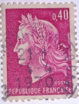 Stamps France -   Marianne de Cheffer