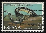 Sellos de Europa - Espaa -  Fauna Hispánica - Anguila