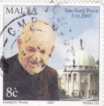 Sellos de Europa - Malta -  SAN GORG PRECA