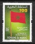 Sellos de Africa - Marruecos -  1719 - Centº de la Bandera Nacional