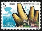 Sellos de Europa - Espaa -  Fauna Invertebrados - Esponja de mar