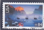 Sellos de America - Estados Unidos -  PARQUE NACIONAL DE YOSEMITE