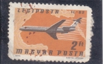 Stamps Hungary -  AVIÓN 11-62