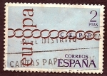 Stamps Spain -  EUROPA  CEPT