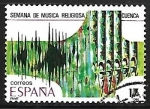 Stamps Spain -  Grandes Fiestas Populares - Semna de Musica Religiosa (Cuenca)