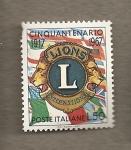 Stamps Italy -  50 Aniversario Club Leones