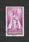 Stamps Spain -  Edf 7 (Valencia) - Virgen de los Desamparados