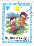 Stamps Mongolia -  ILUSTRACIÓN NIÑOS