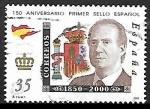 Stamps Spain -  150º Aniversario del primer sello español - 