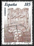 Stamps Spain -  Exfina'2000 - Escudo de Avilés