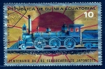 Sellos de Africa - Guinea Ecuatorial -    Locomotora