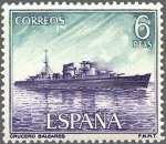 Stamps Europe - Spain -  ESPAÑA 1964 1611 Sello Nuevo Barcos Marina Española Crucero Baleares