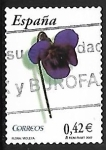 Sellos de Europa - Espaa -  Flora y Fauna - Violeta