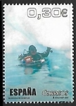 Sellos de Europa - Espa�a -  Buceo entre icebergs