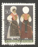 Stamps Yugoslavia -  983 - Traje regional femenino eslovaco