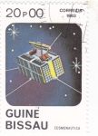 Sellos del Mundo : Africa : Guinea_Bissau : AERONAUTICA- SATÉLITE