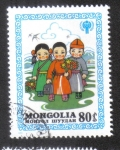 Sellos de Asia - Mongolia -  Año Internacional del Niño, 1979