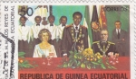 Stamps Equatorial Guinea -  VIAJE SS.MM.REYES DE ESPAÑA A GUINEA ECUATORIAL