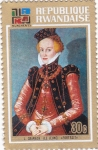 Stamps Rwanda -  pintura de Lucas Cranach el Viejo