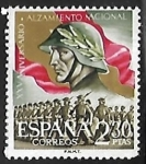 Stamps Spain -   XXV aniversario del Alzamiento Nacional - Desfile de la Victoria