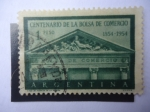 Sellos de America - Argentina -  Centenario de la Bolsa de Comercio 1854 al 1954