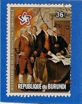 Sellos de Africa - Burundi -  Bicentenario de la Revolucion